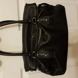 Kate spade black leather purse